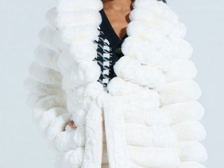 LANA POPCORN FAUX FUR JACKET Cheap