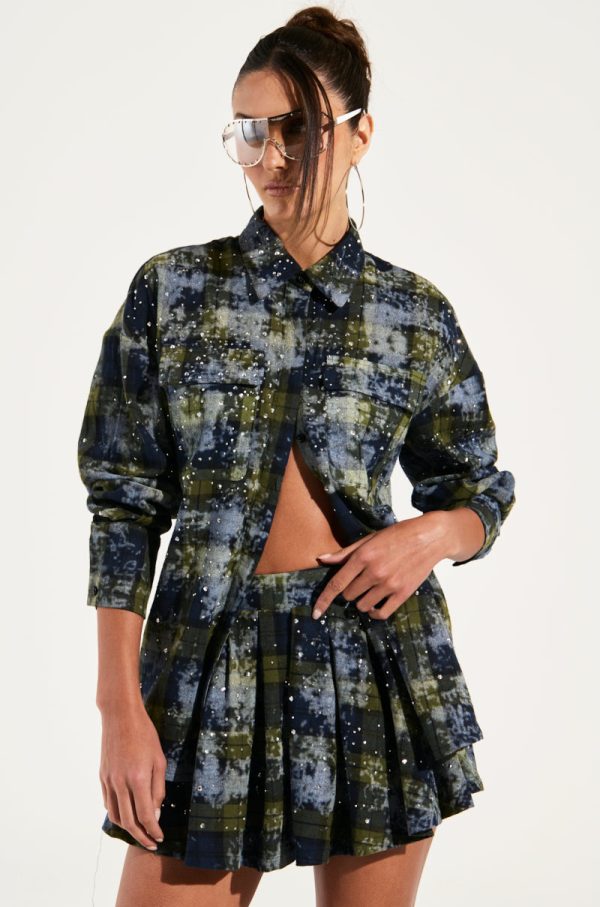 WONDERWALL BUTTON DOWN TOP Online Sale