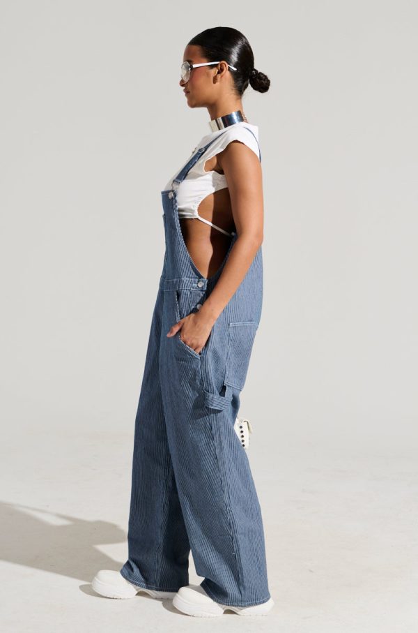 WALKING ON SUNSHINE DENIM JUMPSUIT Cheap