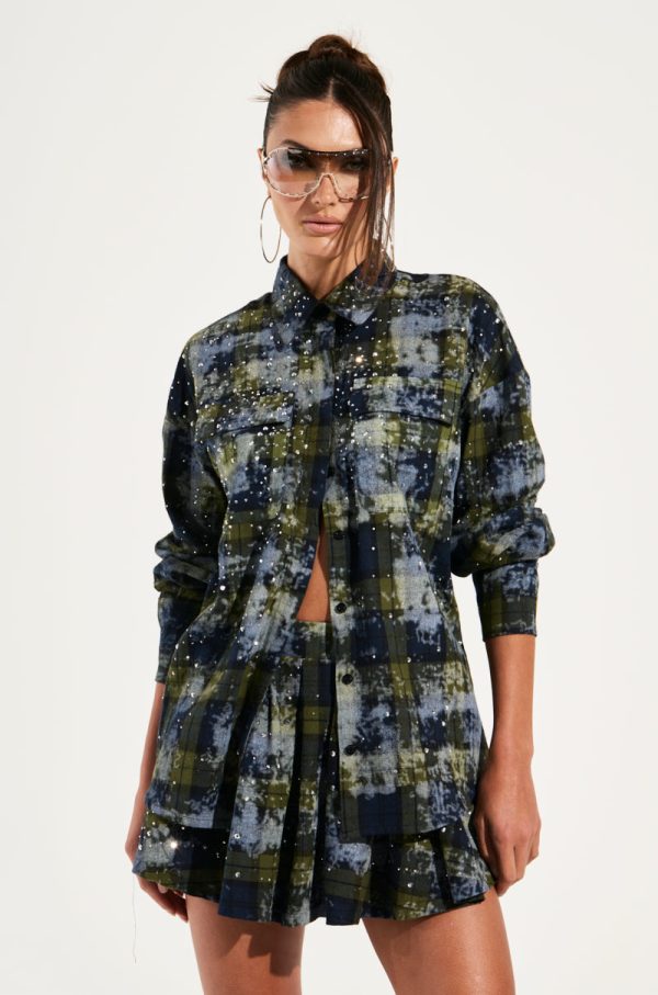 WONDERWALL BUTTON DOWN TOP Online Sale