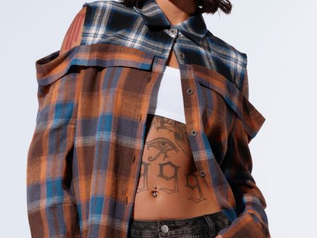 ALL IN A DAYS WORK BUTTON DOWN FLANNEL SHIRT Online Hot Sale