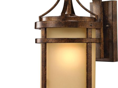 Winona 1 Light Outdoor Led Sconce In Hazelnut Bronze Discount