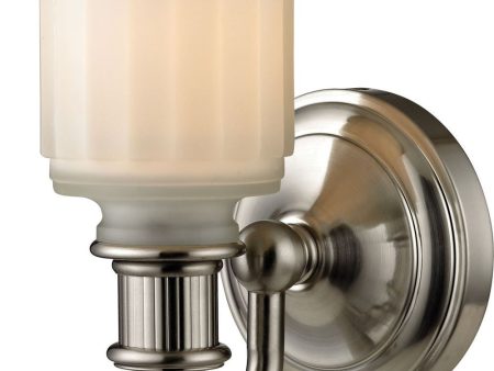 Acadia 1 Light Vanity In Brushed Nickel Hot on Sale