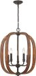 Wood Arches 5 Light Chandelier In Oil Rubbed Bronze Fashion