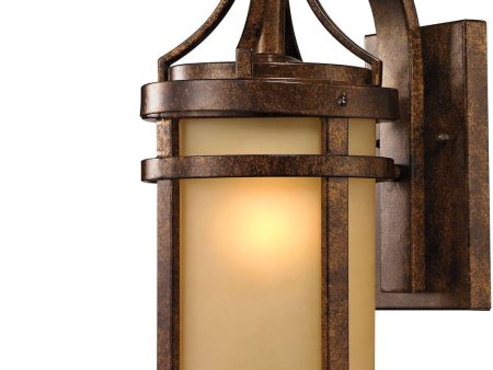 Winona 1 Light Outdoor Led Sconce In Hazelnut Bronze Fashion