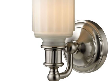 Acadia 1 Light Led Vanity In Brushed Nickel Online now