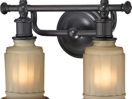 Acadia 2 Light Vanity In Oil Rubbed Bronze Online Sale