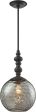 Watersphere 1 Light Pendant In Oil Rubbed Bronze and Smoke Glass Online