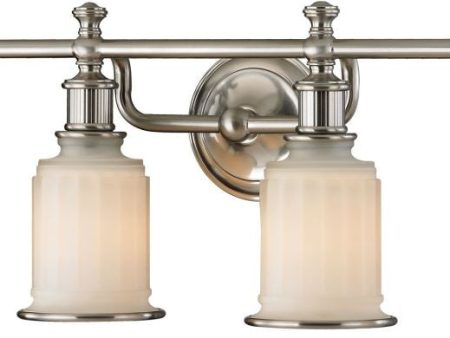 Acadia 4 Light Vanity In Brushed Nickel Supply