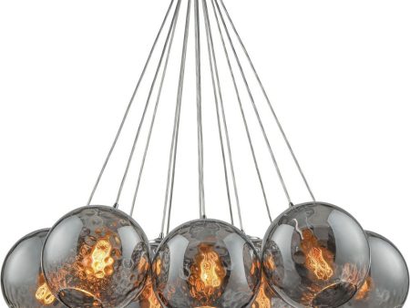 Watersphere 12 Light Pendant In Polished Chrome on Sale