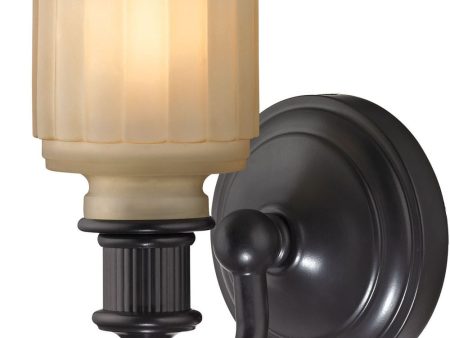 Acadia 1 Light Vanity In Oil Rubbed Bronze For Discount