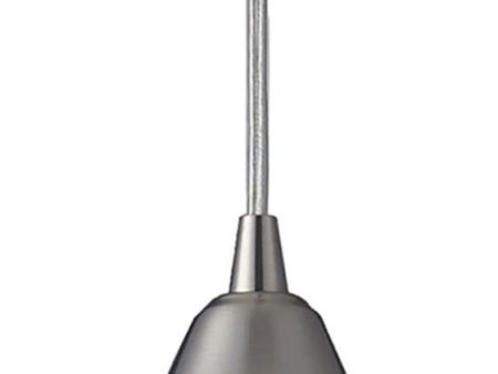 Arco Baleno 1 Light Led Pendant In Satin Nickel and Multi Glass Supply